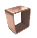 MD 111A Inel mascare rosturi mana curenta 30x28 aluminiu BRONZ