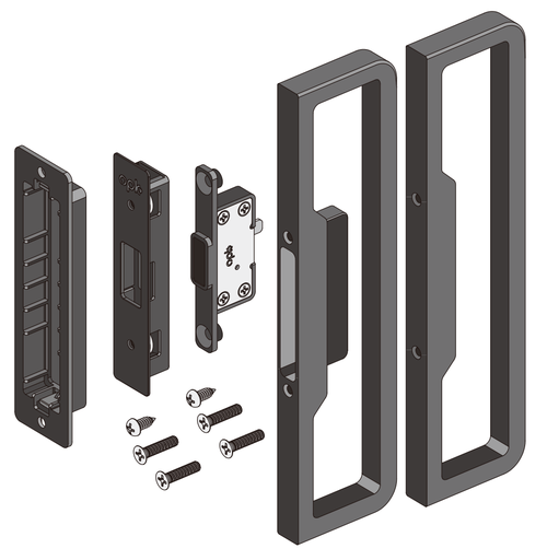 [TC-00004045] A531 OPK PS Maner bilateral cu incuietoare black