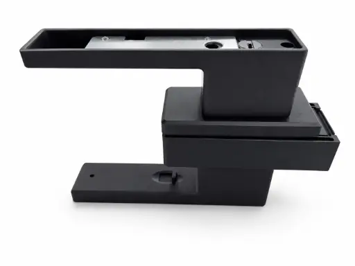 [PR-00004439] MAG/L12 B SSSSS Incuietoare orizontala magnetica pentru profil perimetral Black 