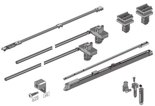 [PR-00004731] A20 OPK PS Set doua usi incastrabile 2+0 POCKET CA420006-003
