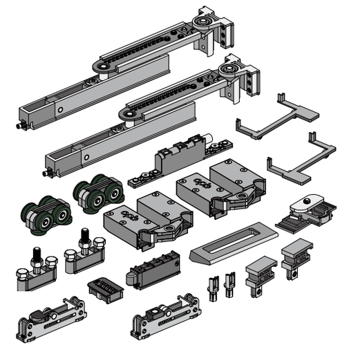 [PR-00004735] CN123214A OPK PS Set usa armonica A41-G de dreapta latime 680-1200mm 