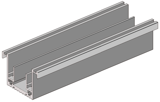 A276-46 OPK PS FD Profil superior/inferior cadru panou