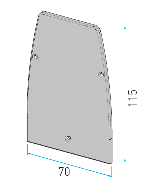 [TC-00003512] EX50-1354K CAPAC DE CAPAT PROFIL BALUSRADA TIP U