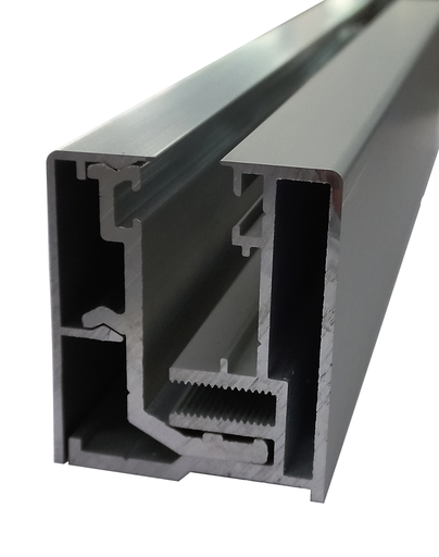 KP50 Profil perimetral prin strangere 50x40mm ANODIZAT