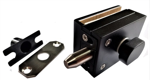 [TC-00002601] MD 031B BLACK - Încuietoare unilaterala cu butuc