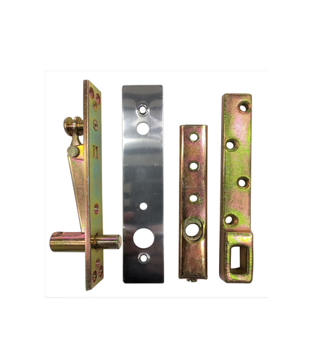 [TC-00002877] MD 133 L – Complete bottom and top pivot set for wooden door with floor spring