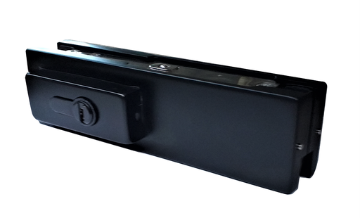 [TC-00001156] MD 150R B Încuietoare de colț cu arc rotund BLACK