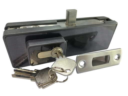 [TC-00002913] MD 150R BB - Încuietoare de colț cu arc rotund BRUSH BLACK