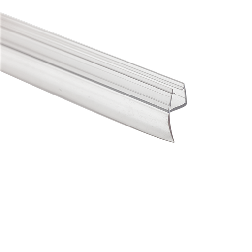 [FR-00000096] MD 204 /8mm - PVC Seal-LIP LATERAL 90° (GLASS 8mm) h2200
