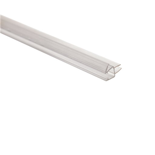 [FR-00000101] MD 206 /8mm - PVC Seal WITH LIP DOUBLE AT 90° (GLASS 8mm) h-2200