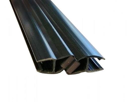 [TC-00002725] MD 210 /8mm B BLACK- Garnitura magnetica 90° (sticla8mm) h2500mm