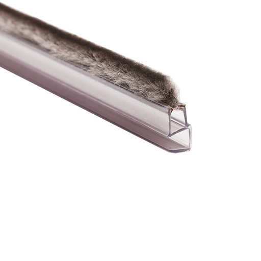 [TC-00001474] MD 22H-8 - Garnitura siliconica cu perie (sticla 8mm) h2200