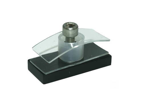 [TC-00003059] MD 244 GMG END CAP PIPE-GLASS 30x10 GUNMETAL GRAY