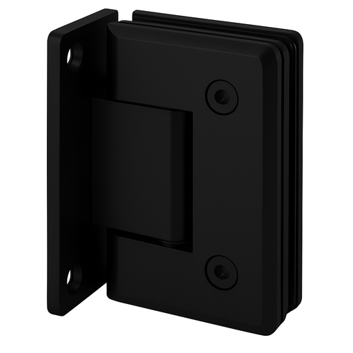 [TC-00000368] MD 301B - Hinge wall-glass, full plate 90° BLACK
