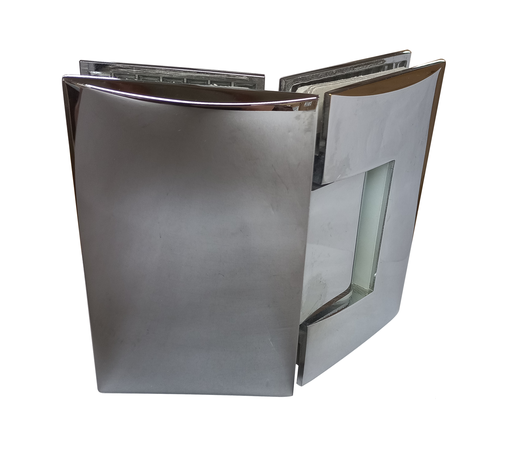 [TC-00002984] MD 302R - HINGE DUS GLASS-GLASS 135°, rotungita - PSS