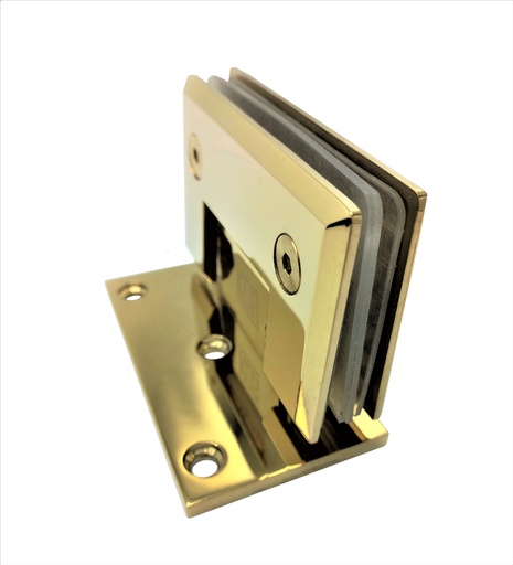 [TC-00002596] MD 305 G GOLD - Balama  perete-sticla90* (prindere unilaterala)