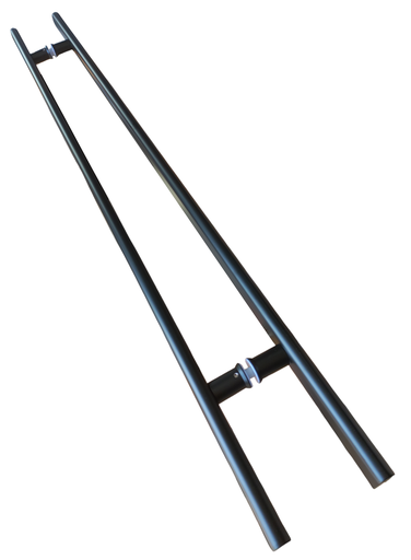 [TC-00003601] MD 633 BO BLACK - Maner H 1200mm OVAL (1200*900*38*19*1.0)