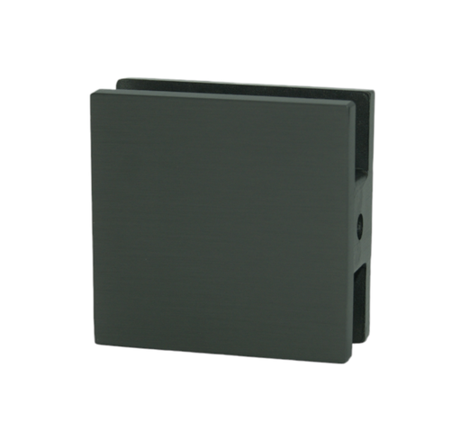 [TC-00003051] MD 721P GMG - CONNECTOR WALL-GLASS ONE SINGLE HOLE 45*45*90° GUNMETAL GRAY