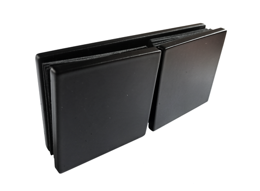 [TC-00002714] MD 724 B - CONNECTOR GLASS-GLASS 180° BLACK