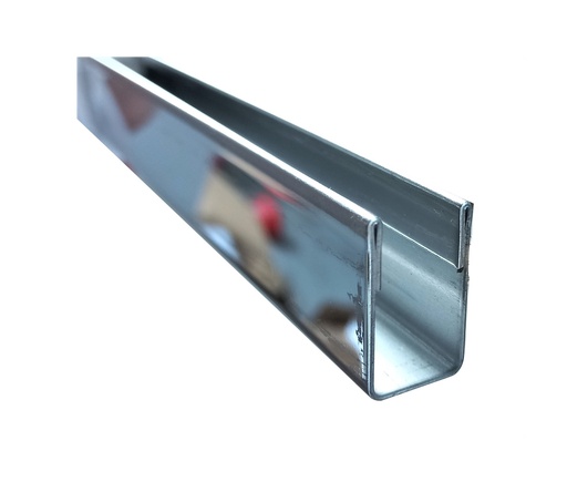 [TC-00000960] MD 9011 PSS - Profil U inox 15x10.5x25x1.0mm (sticla8-10mm) 300cm