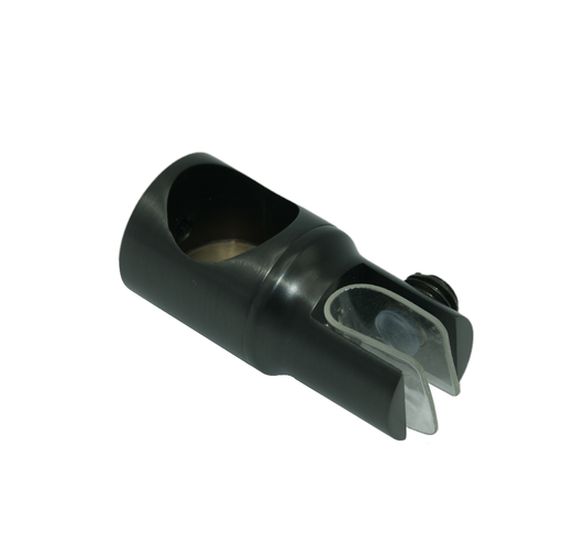 [TC-00003048] MD 914A GMG - Conector stabilizare teava-sticla (inchis) GUNMETAL GRAY