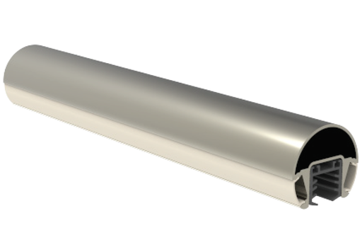 MD 9183/16 Profil mana curenta cu canal pt LED, sticla 16mm (BRONZ)