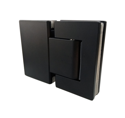 [TC-00001629] MD H180 BLACK - Hinge hidraulica glass-glass 180°