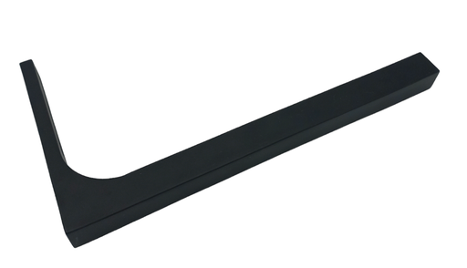 [TC-00003314] MD M010-L BLACK Conector stabilizare invisible perete - sticla STANGA