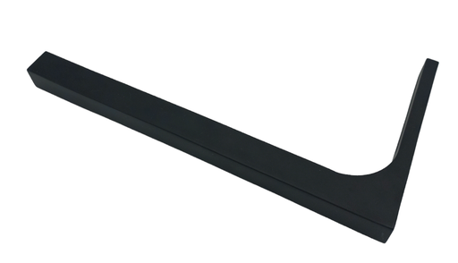 [TC-00003315] MD M010-R BLACK Conector stabilizare invisible perete - sticla DREAPTA