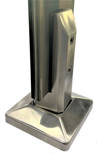 [TC-00002076] MD SC-14 SSS Montant balustrada sticla h160mm (sicla 10-13.5mm) PATRAT