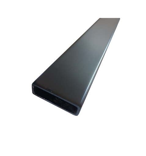 [TC-00003058] PROFILE STAINLESS STEEL GUNMETAL GRAY 30x10*1.5  L=2.0m