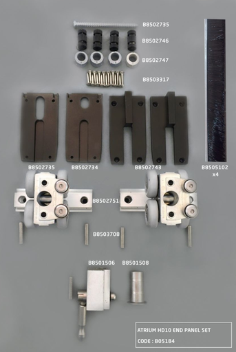 [TC-00002269] Set panou glisant de capat  ATRIUM 10